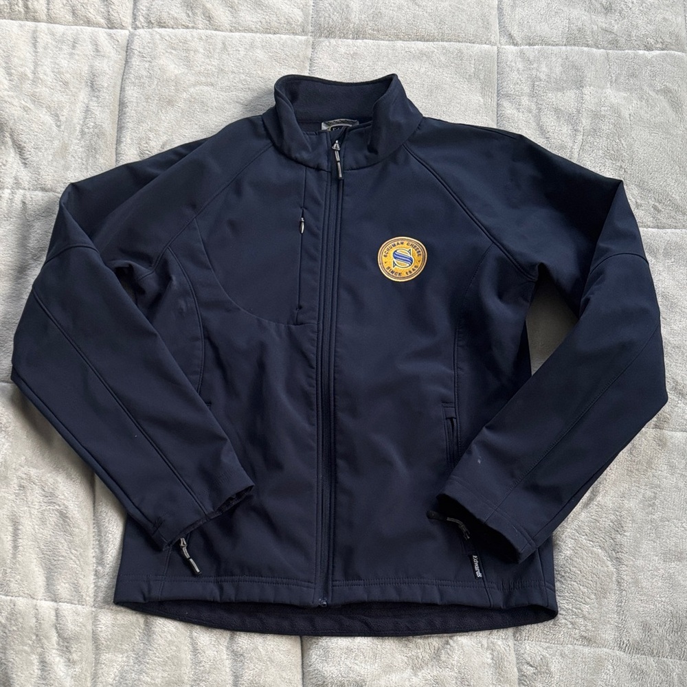 ⚠️Blue Jacket with Embroidered Patch⚠️